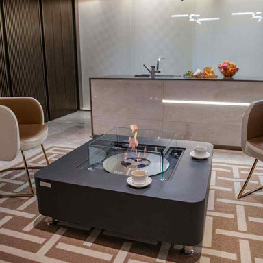 Elementi Perth Ethanol Slate Black Angle No flame