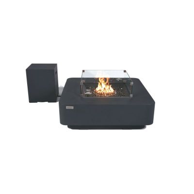 Elementi Plus Bergamo Fire Table with Tank cover