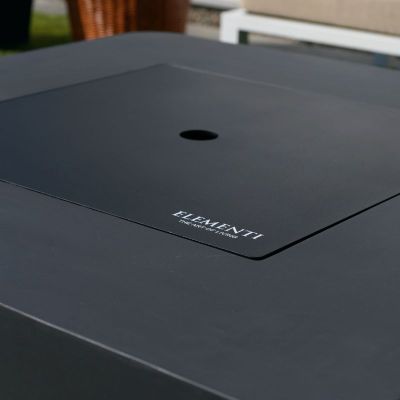 Elementi Plus Bergamo Fire Table Aluminum Lid