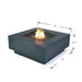 Elementi Plus Bergen Fire Table Specification