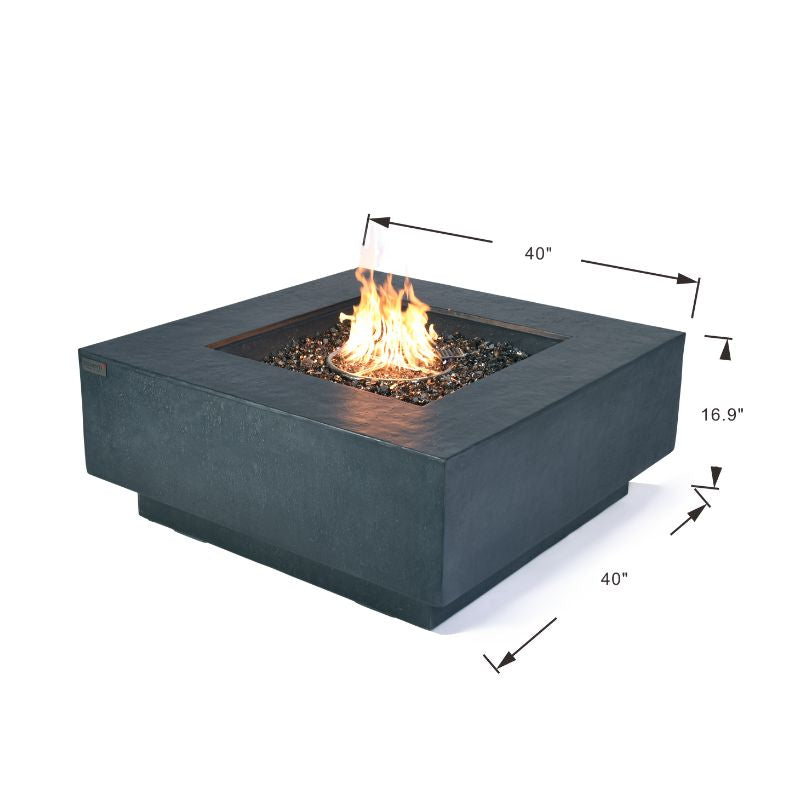 Elementi Plus Bergen Fire Table Specification
