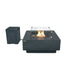 Elementi Plus Bergen Fire Table With Tank Cover Full Set Up