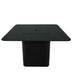 Elementi Plus Brugge Dining Fire Table With Aluminum Lid silo