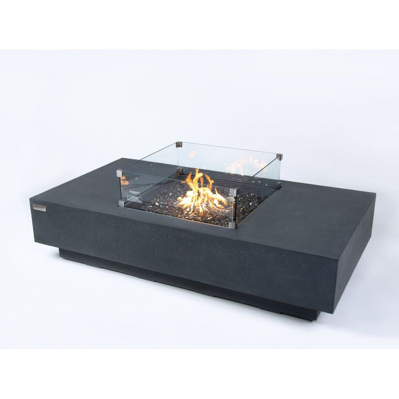 Elementi Plus Cannes Fire Table Full Set Up Silo