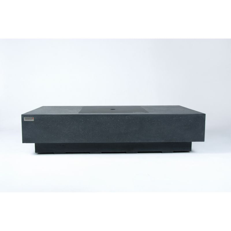 Elementi Plus Cannes Fire Table with Aluminum lid Cover Silo