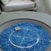 Elementi Plus Colosseo Fire Table With blue fire glass