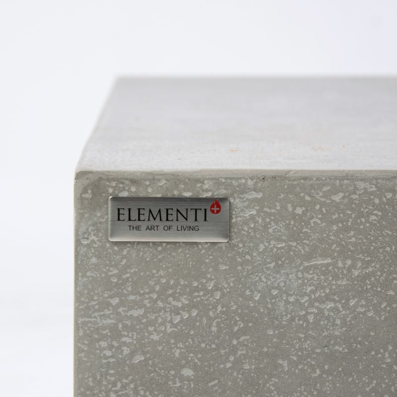 Elementi Plus Monte Carlo Fire Table Close up Look Top Edge