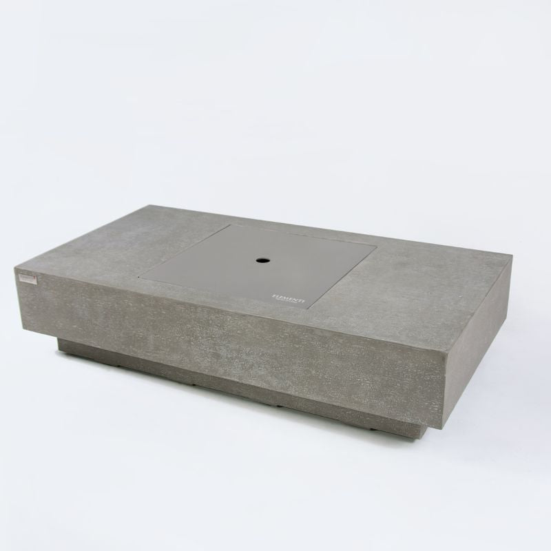 Elementi Plus Monte Carlo Fire Table with Aluminum  Lid Silo