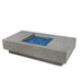 Elementi Plus Monte Carlo Fire Table with Fire glass Silo