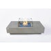Elementi Plus Monte Carlo Fire Table With Windscreen full Set Up