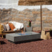 Elementi Plus Monte Carlo Fire Table with windscreen and flame