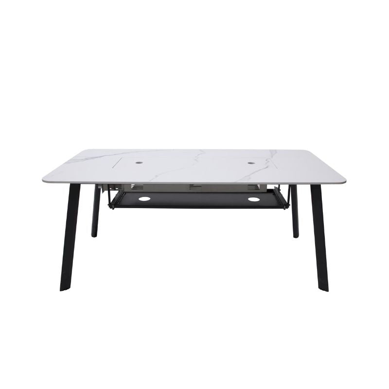 Elementi Plus Oslo Dining Fire Table Porcelain Lid