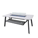 Elementi Plus Oslo Dining Fire Table With windscreen silo