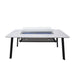 Elementi Plus Oslo Dining Fire Table windscreen Silo
