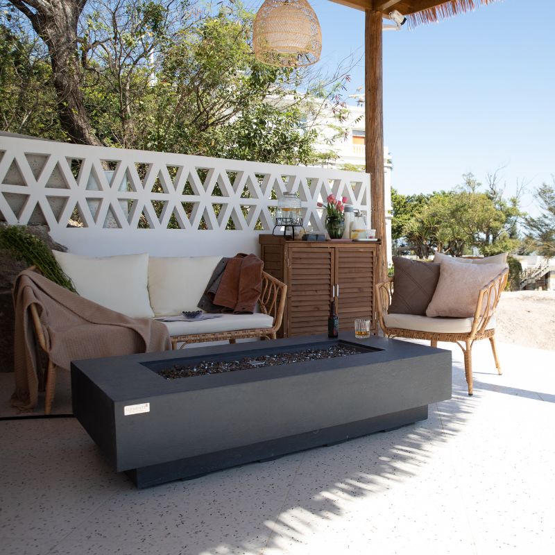 Elementi Plus Positano Fire Table No Flame Angle