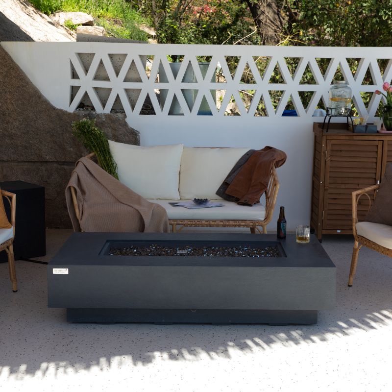Elementi Plus Positano Fire Table No flame Outdoor Lifestyle