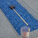Elementi Plus Riviera Fire Table with blue Fire Glass