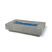 Elementi Plus Riviera Fire Table with blue fire glass Silo