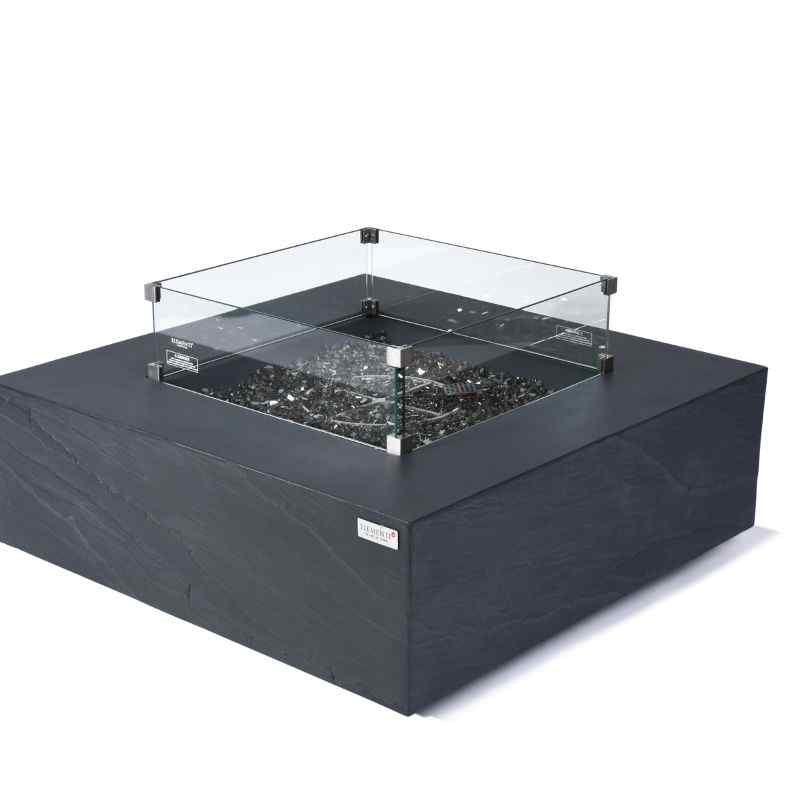 Elementi Plus Roraima Fire Table windscreen silo