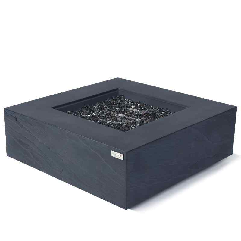 Elementi Plus Roraima Fire Table with fire glass Silo