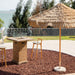 Elementi Rova Fire Bar Table with wind screen Outdoor Lifestyle