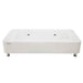 Elementi Sydney ethanol fire Pit Cream white with Lid Silo