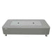 Elementi Sydney ethanol fire Pit Space Grey with Aluminum Lid Silo