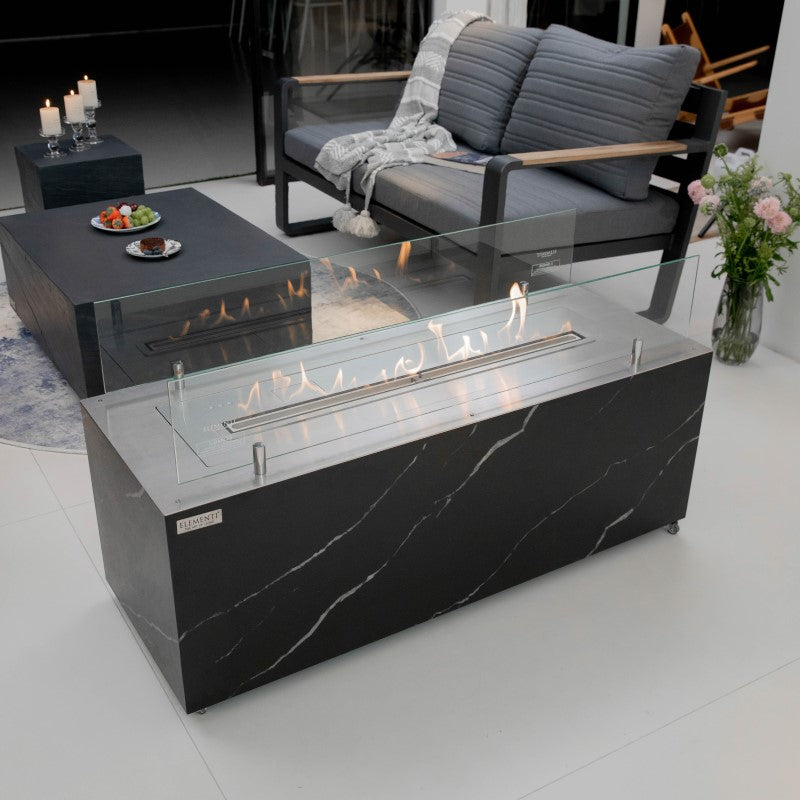 Elementi Toronto Smart Ethanol Fire Place Angled View