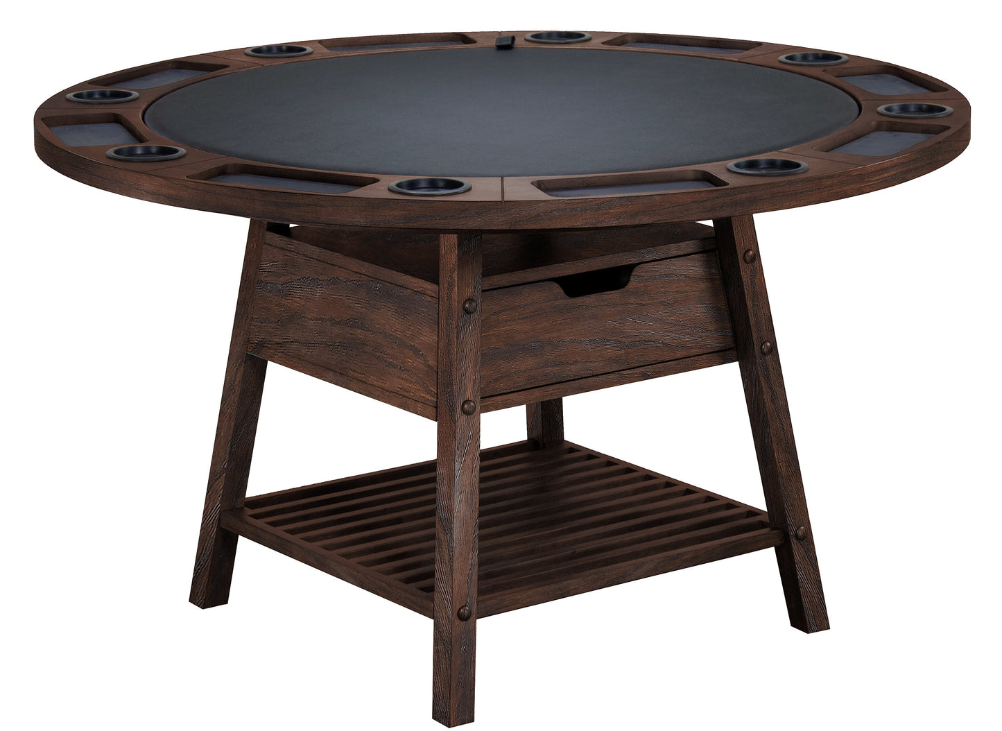 Legacy Billiards Emory Game Table - Rustic Series - 102372