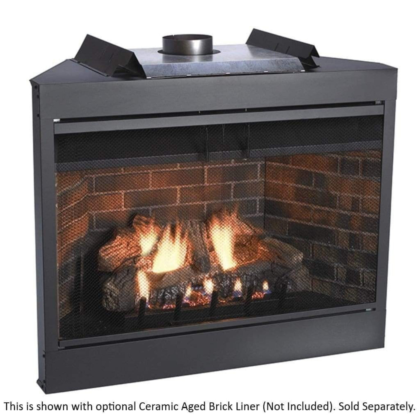 Empire Keystone Premium 42" Direct Vent Gas Fireplace - BVP42FP30FN