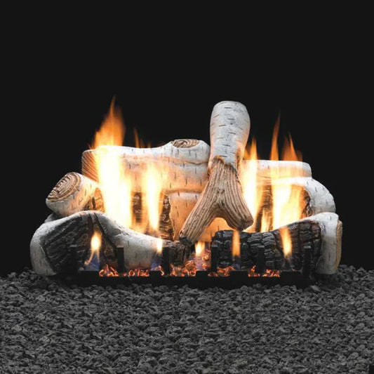 Empire Birch Vent Free Gas Log Set - LS18B2, VFSM18LP
