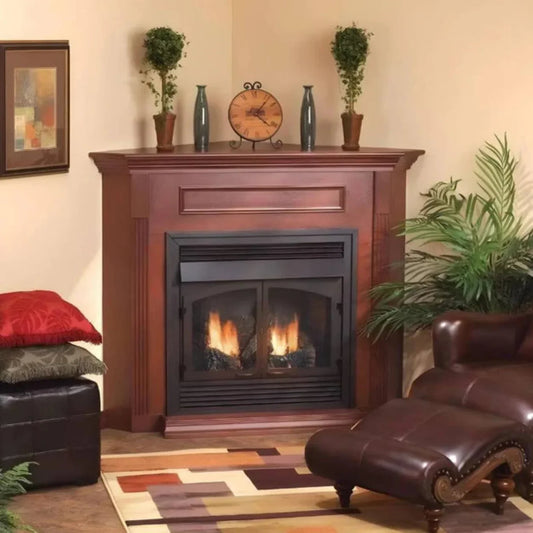 Empire Breckenridge Premium 36" Vent Free Firebox with Louvers - VFP36FB0L