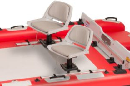 Sea Eagle FASTCAT14K_SWC Catamaran Inflatable Boat Swivel Seat Canopy Package New - FASTCAT14K_SWC