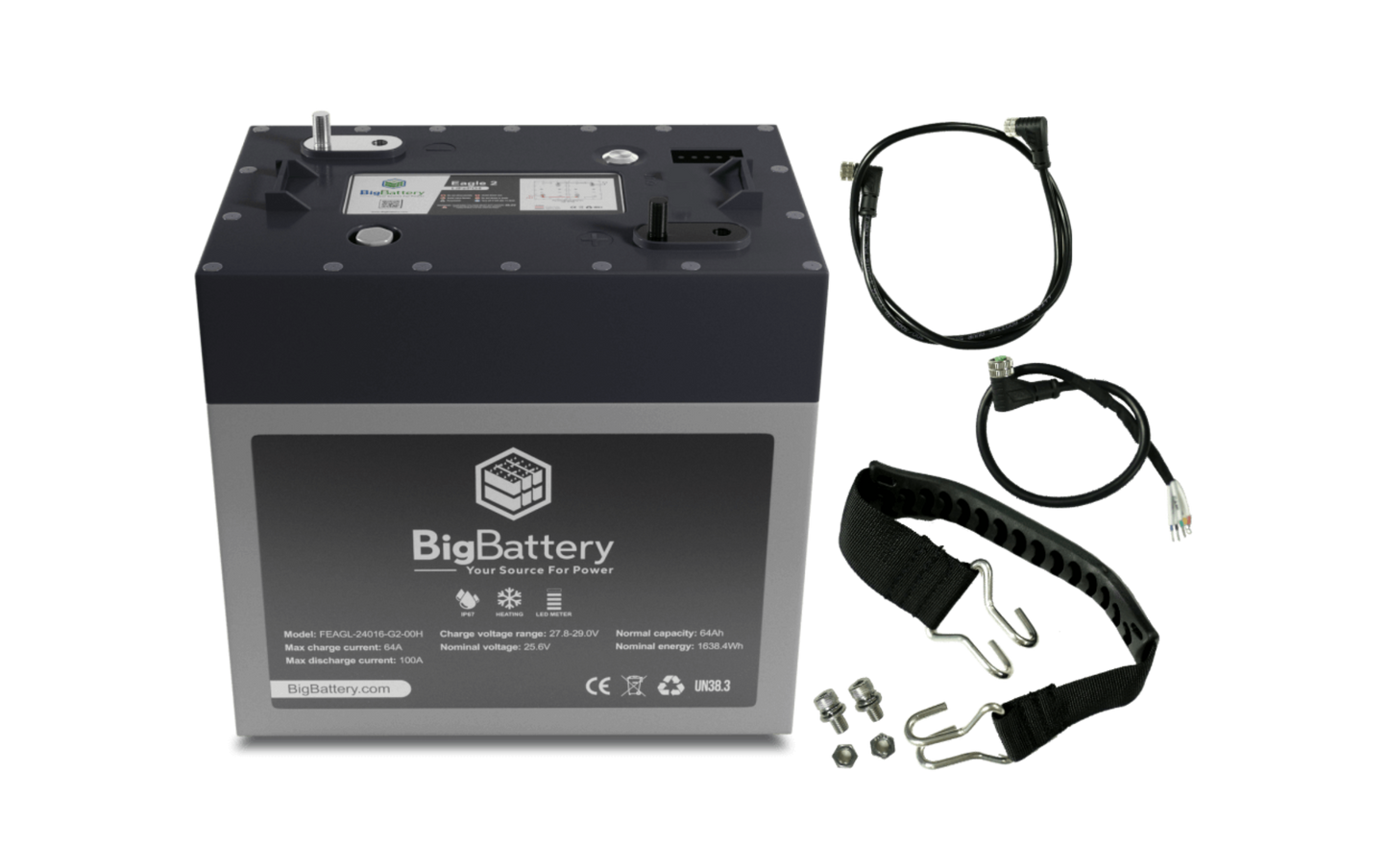 Big Battery 24V 2x EAGLE 2 Scissor Lift Kit - K0938