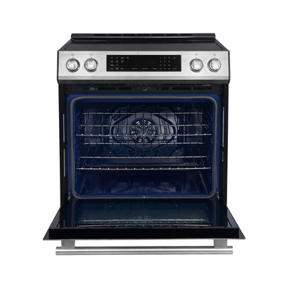 Forno 5-Piece Appliance Package - 30-Inch Induction Range, Under Cabinet Range Hood, French Door Refrigerator, Dishwasher, and 30-Inch Microwave Drawer in Stainless Steel - APR5-905-30-MWD30