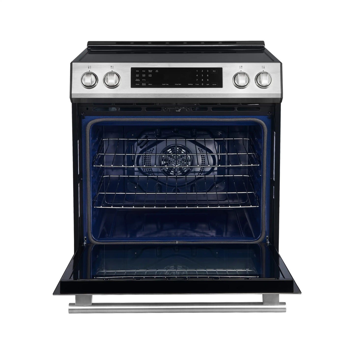 Forno 5-Piece Appliance Package - 30-Inch Induction Range, Under Cabinet Range Hood, Refrigerator with Water Dispenser, Dishwasher, and 30-Inch Microwave Oven in Stainless Steel - APW5-905-30-MWO30