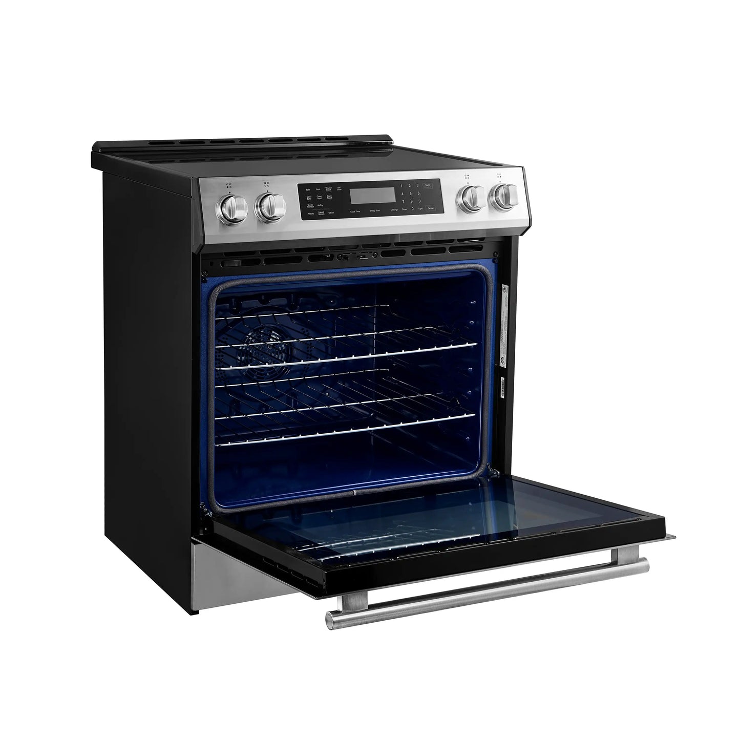 Forno Espresso Donatello 30-Inch Induction Range with Digital Display in Stainless Steel  - FFSIN0905-30