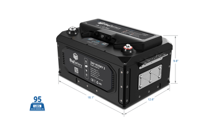 Big Battery 24V HUSKY 2 – LiFePO4 – 200Ah – 5.12kWh - FHSKY-24051-G2
