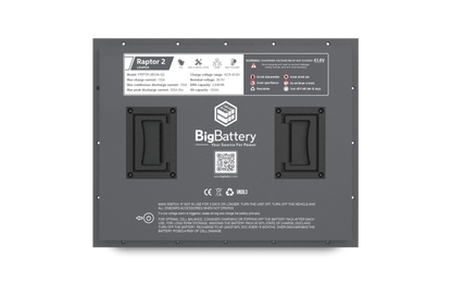 Big Battery 36V RAPTOR 2 – 3.84kWh LiFePO4 - FRPTR-36038-G2