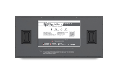 Big Battery 72V RAPTOR 2 – 7.68kWh LiFePO4 - FRPTR-72076-G2