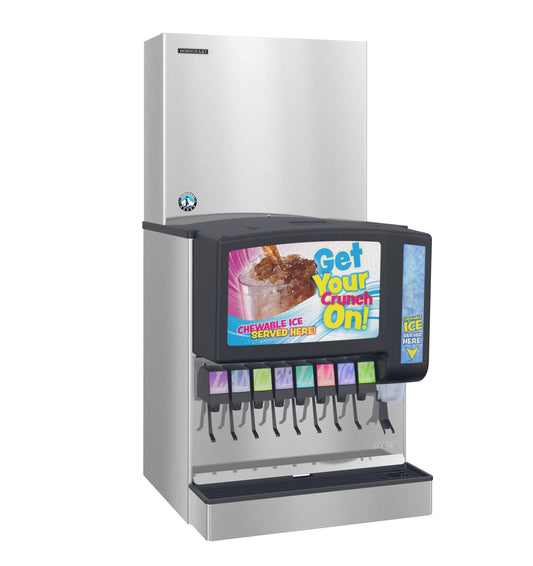Hoshizaki FS-1001MLJ-C | 30" Wide Remote-Cooled Small Cubelet Ice Maker Serenity Series (Dispenser & Condenser Sold Separately)