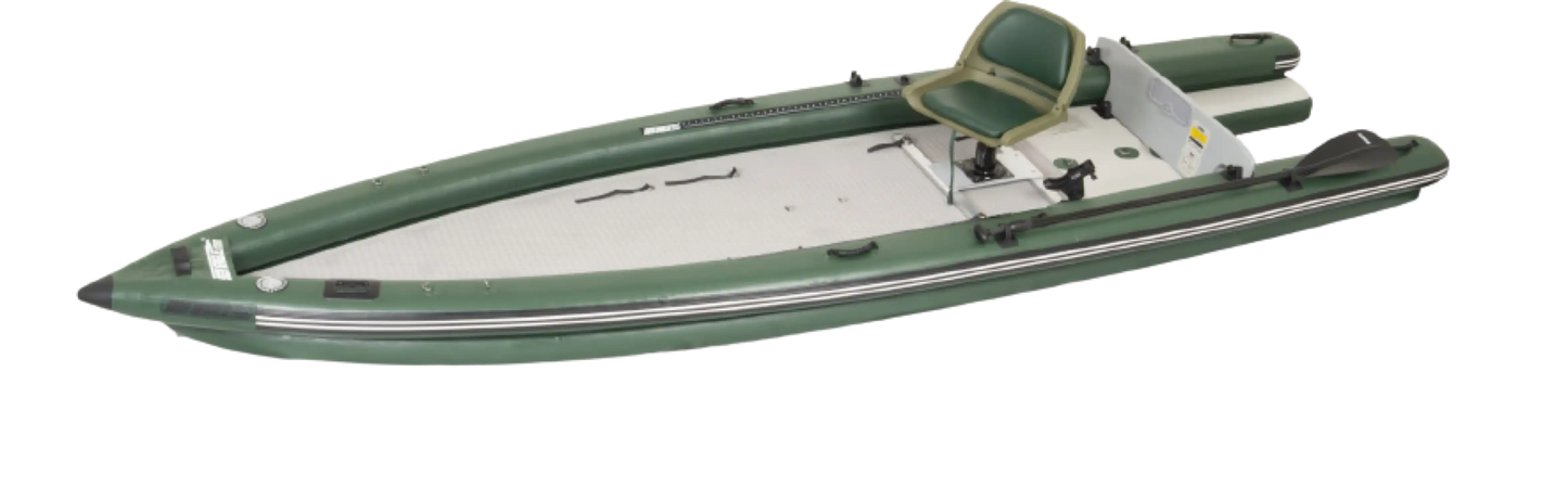 Sea Eagle FSK16K_ST FishSkiff 16 Inflatable Fishing Boat Solo Startup Package New - FSK16K_ST