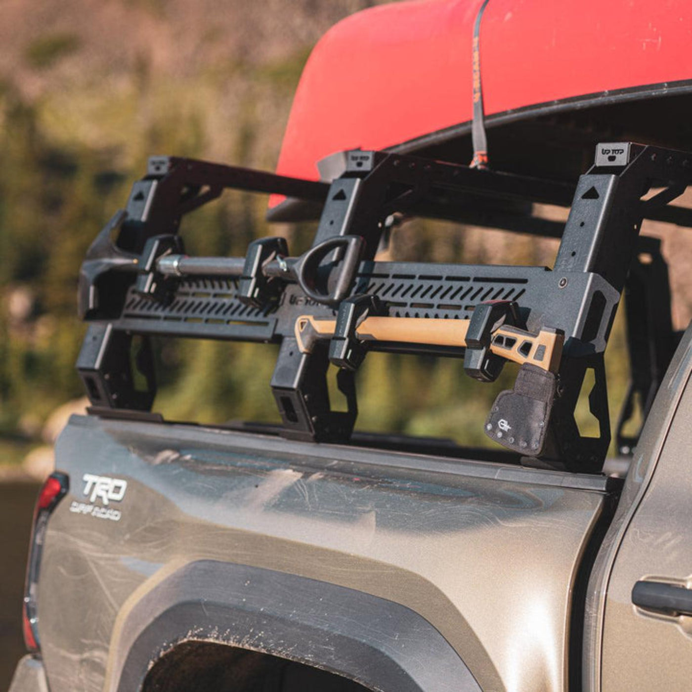 upTOP WORKHORSE Truck Bed Rack | Heavy-Duty, No-Drill Overland - UT-TRUSS-FH-R