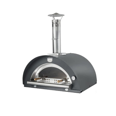 Family Wood-Burning Pizza Oven - Anthracite - Glass Door