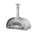 Family Wood-Burning Pizza Oven - Stainless - Glass Door