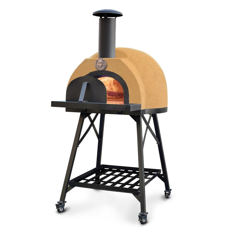 Fiero Casa Orto One Brick Wood-Fired Pizza Oven in Hemp Gold