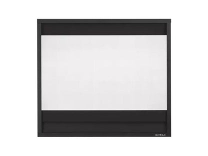 Heat & Glo Firescreen 9 Front - FS-9-BK