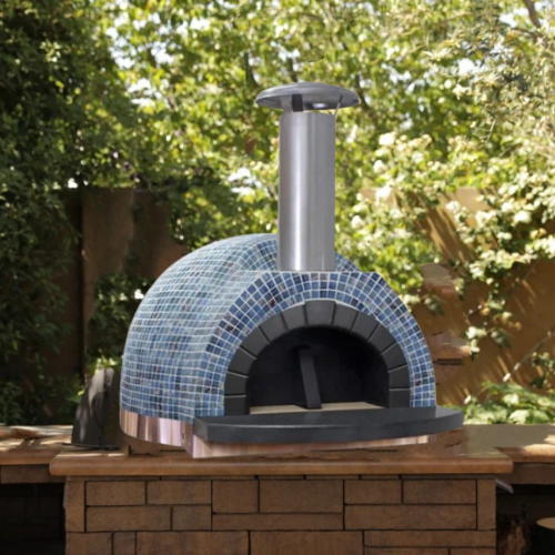 Forno Piombo Tiled Santino 60 Outdoor Pizza Oven Countertop