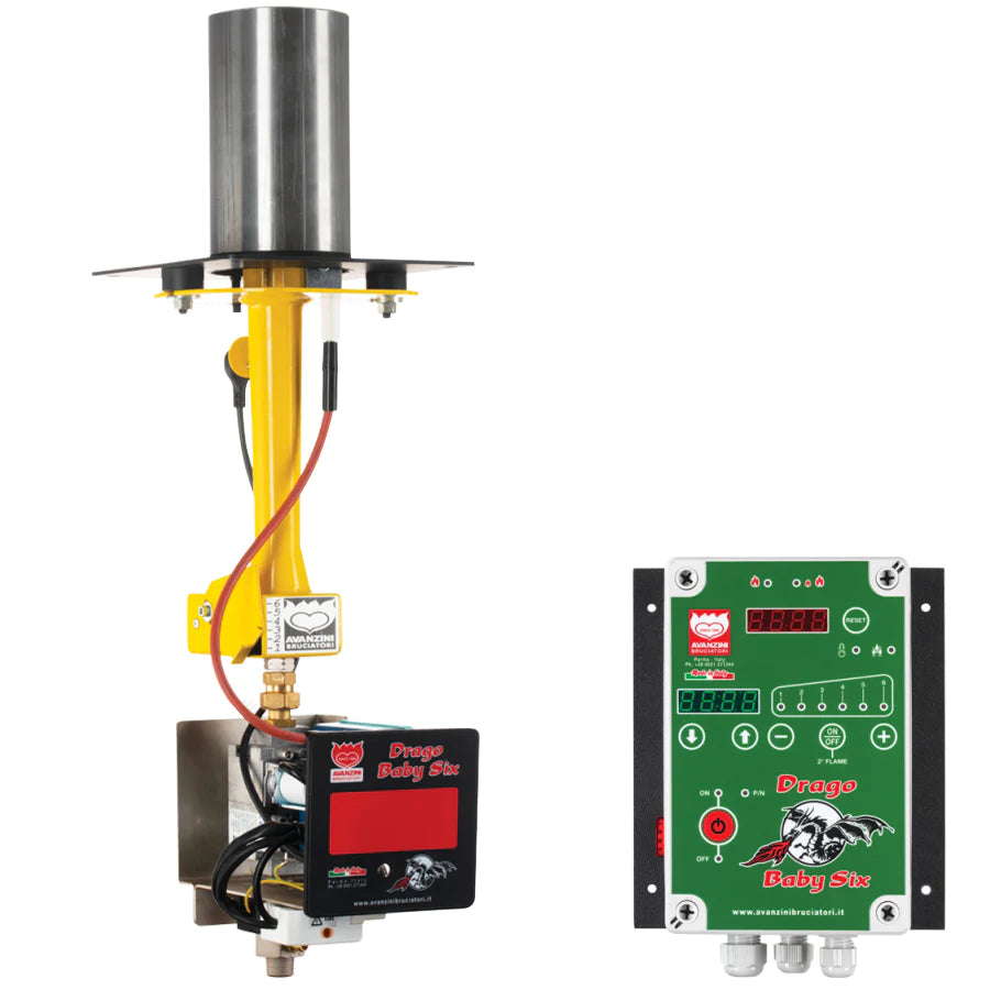 Forno_Piombo_Gas_Burner_D1_D2_Configuration
