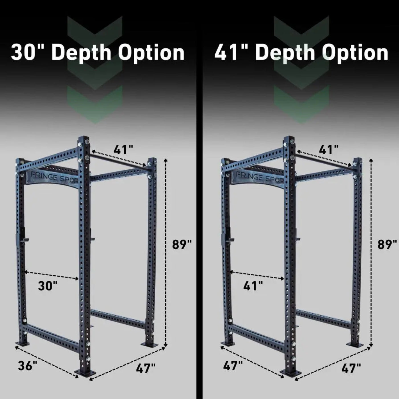 Dynamic Fringe Sport Osprey (3x3) Commercial Power Cage - Rack-FS-3x3-30